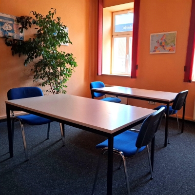 Lehrraum für Nachhilfe in der kleinen Gruppe