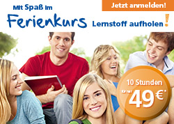 Schülerhilfe - Angebote - Ferienkurs