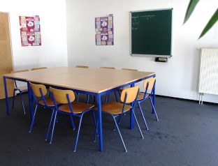 Unterrichtsraum III der Schülerhilfe Usingen Große und freundlich gestaltete Unterrichtsräume - für erfolgreiches Lernen!