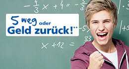 5 weg oder Geld zurück
