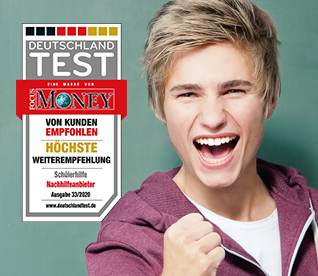 Testen Sie den Testsieger - 8 Stunden für 39 € Siegel, Junge, Preisbutton: 8 Stunden für 39 €