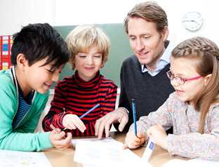Unterricht für Grundschüler.