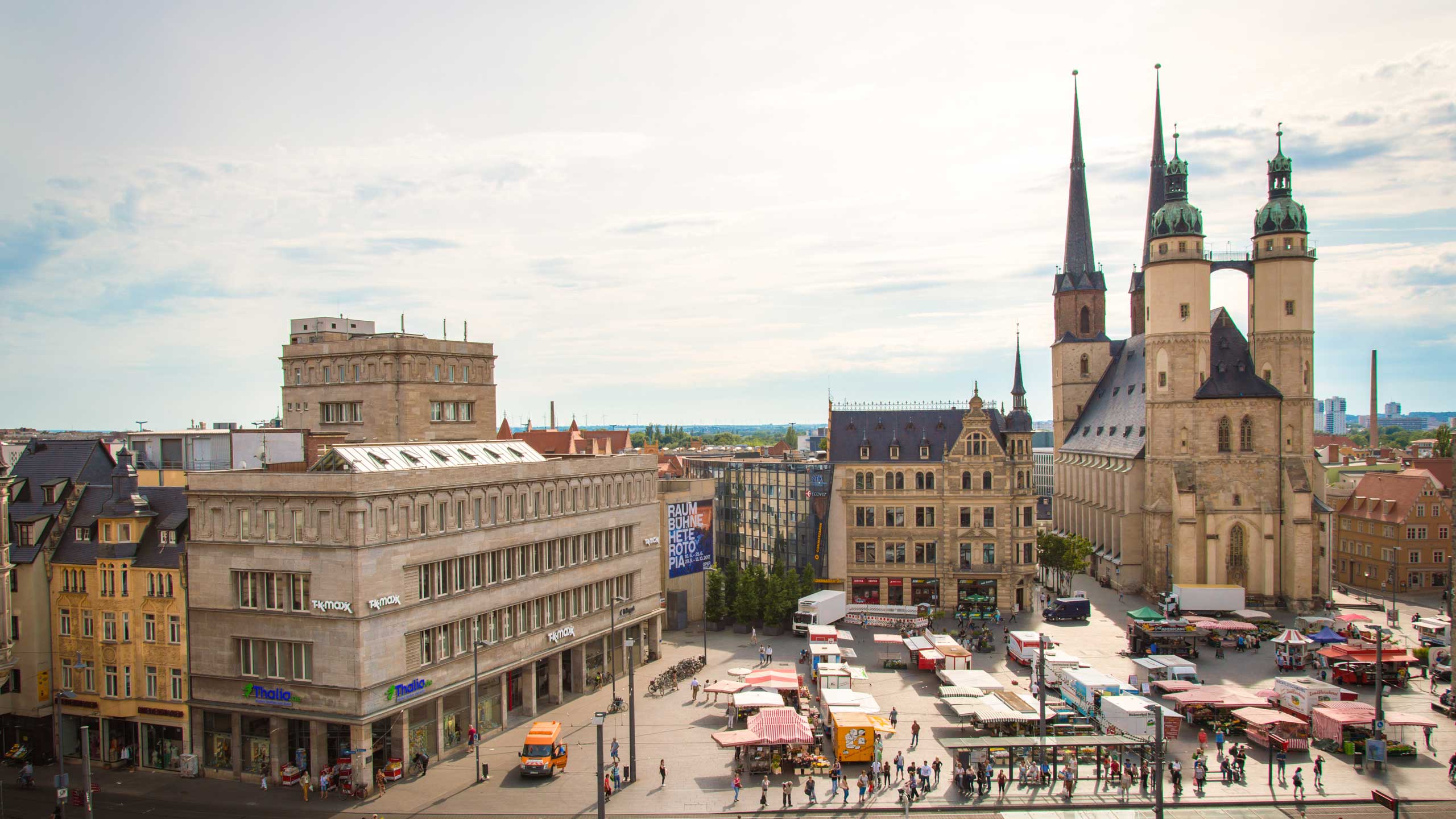 Foto der Stadt Halle