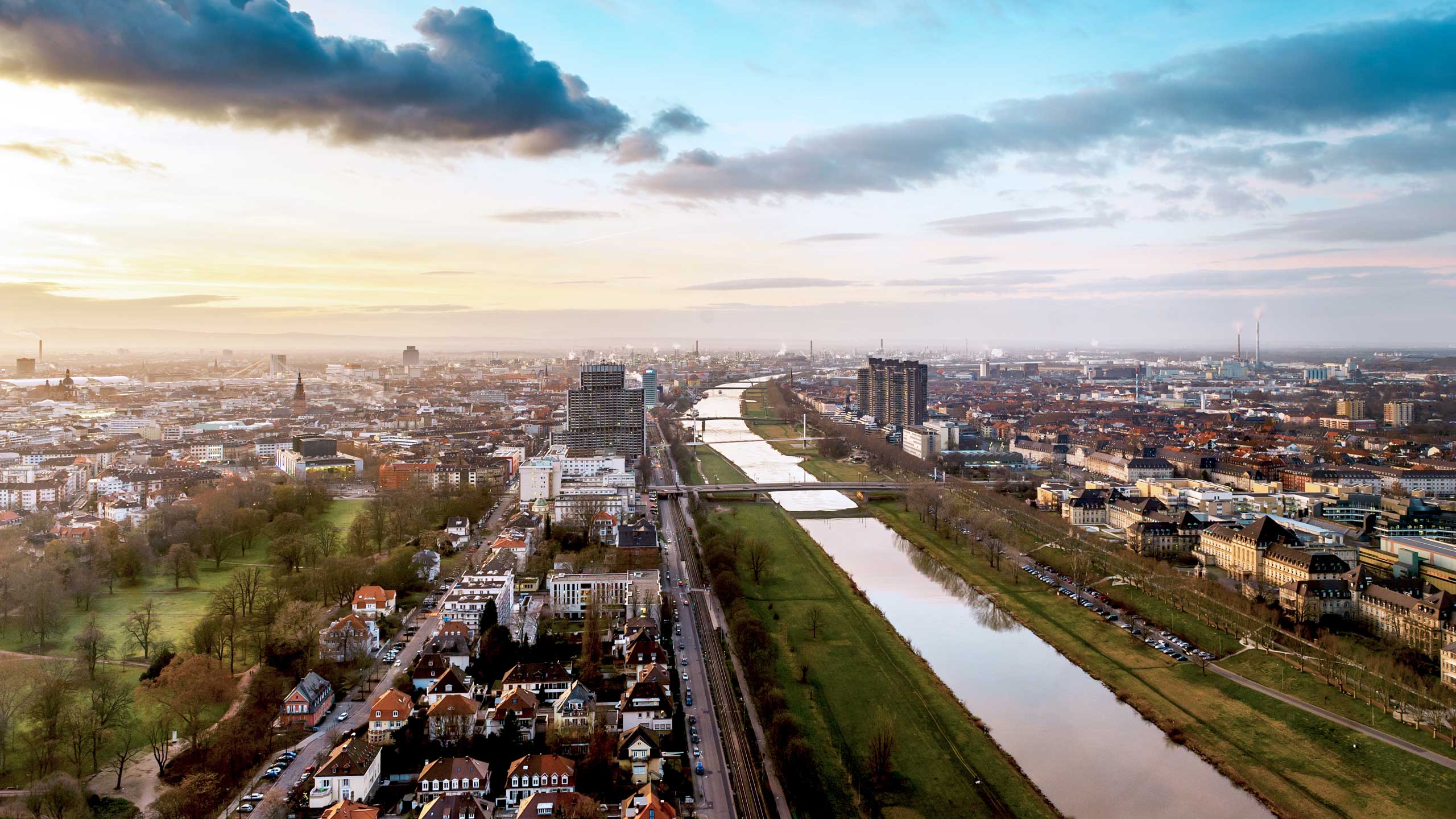 Foto der Stadt Ludwigshafen 