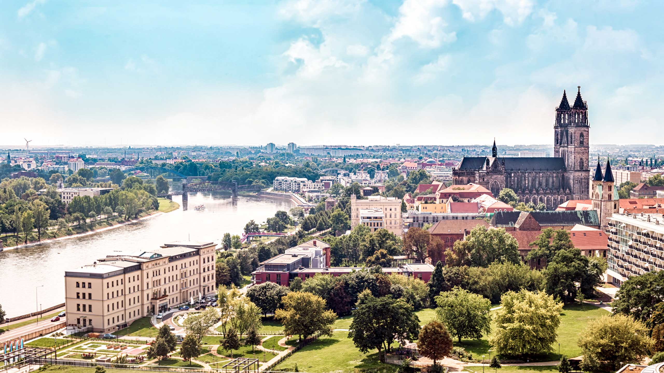 Foto der Stadt Magdeburg