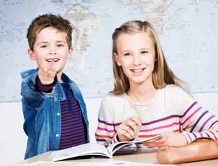 Nachhilfestunden für Grundschulkinder.